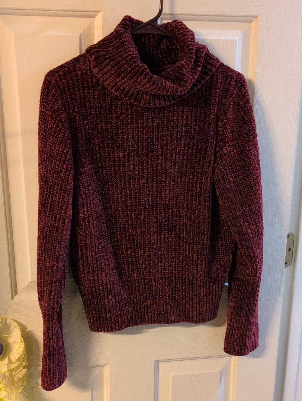 Cozy Chenille Turtleneck Sweater
